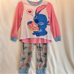 STiTCH GIRLS PAJAMAS (sz 10-12)